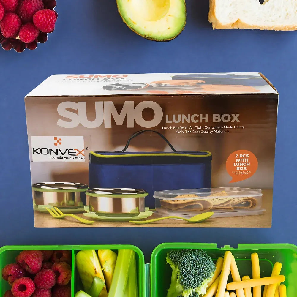 Leak-proof stainless steel lunch box - home & kitchen