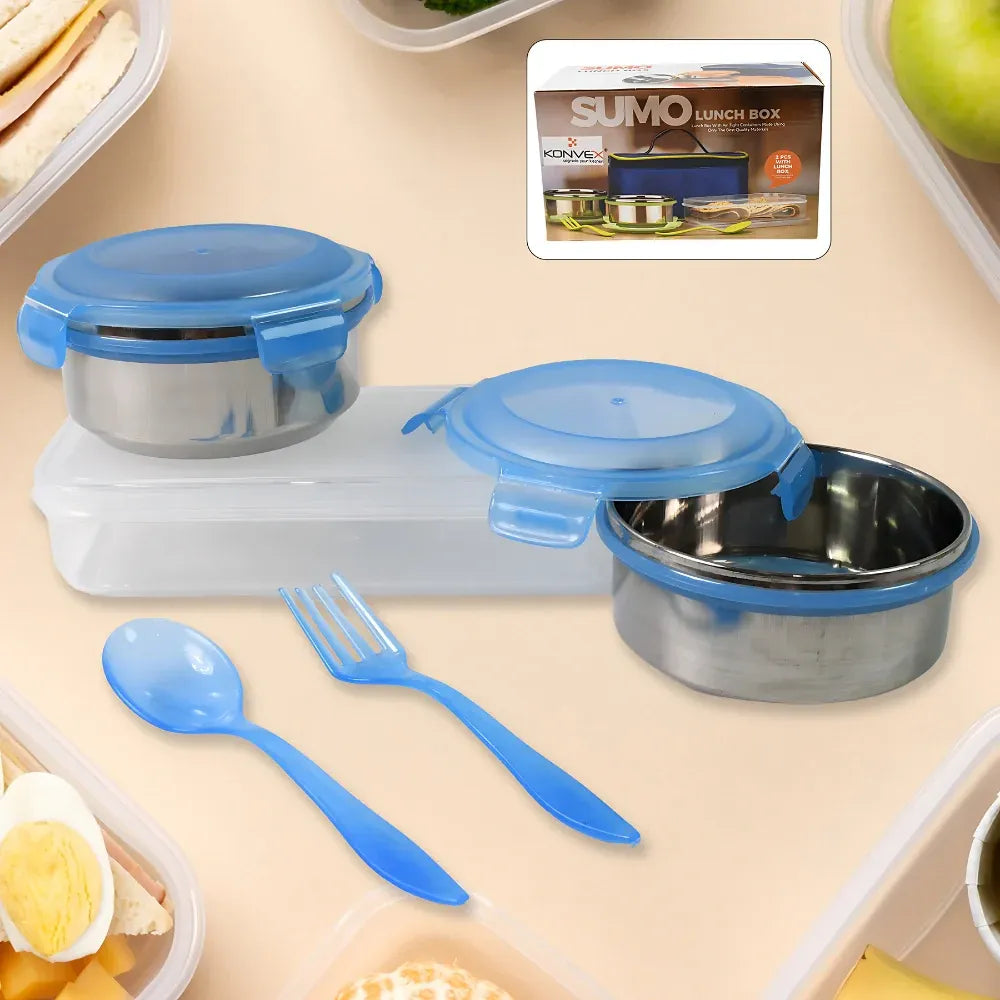 Leak-proof stainless steel lunch box - home & kitchen
