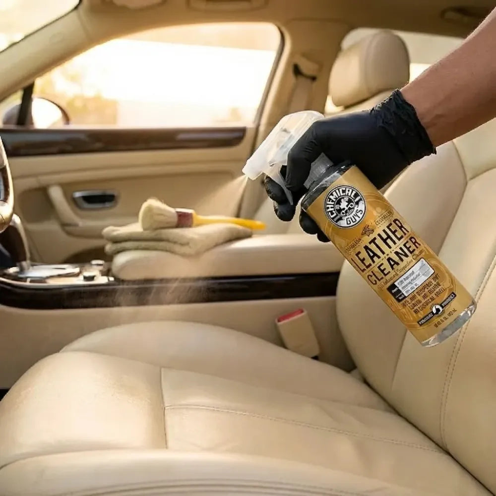 Leather cleaner scent