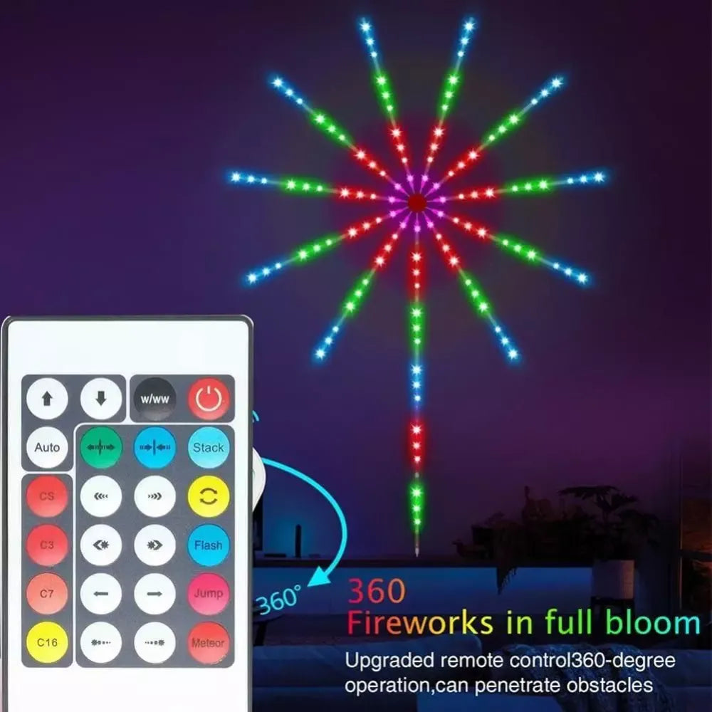 Led fireworks light - home essentials