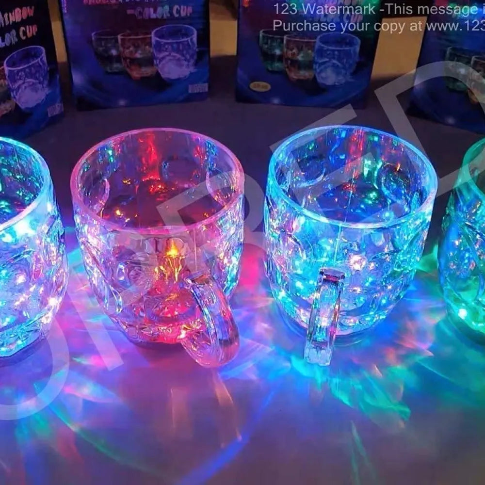 Led light-up party mug - electronics