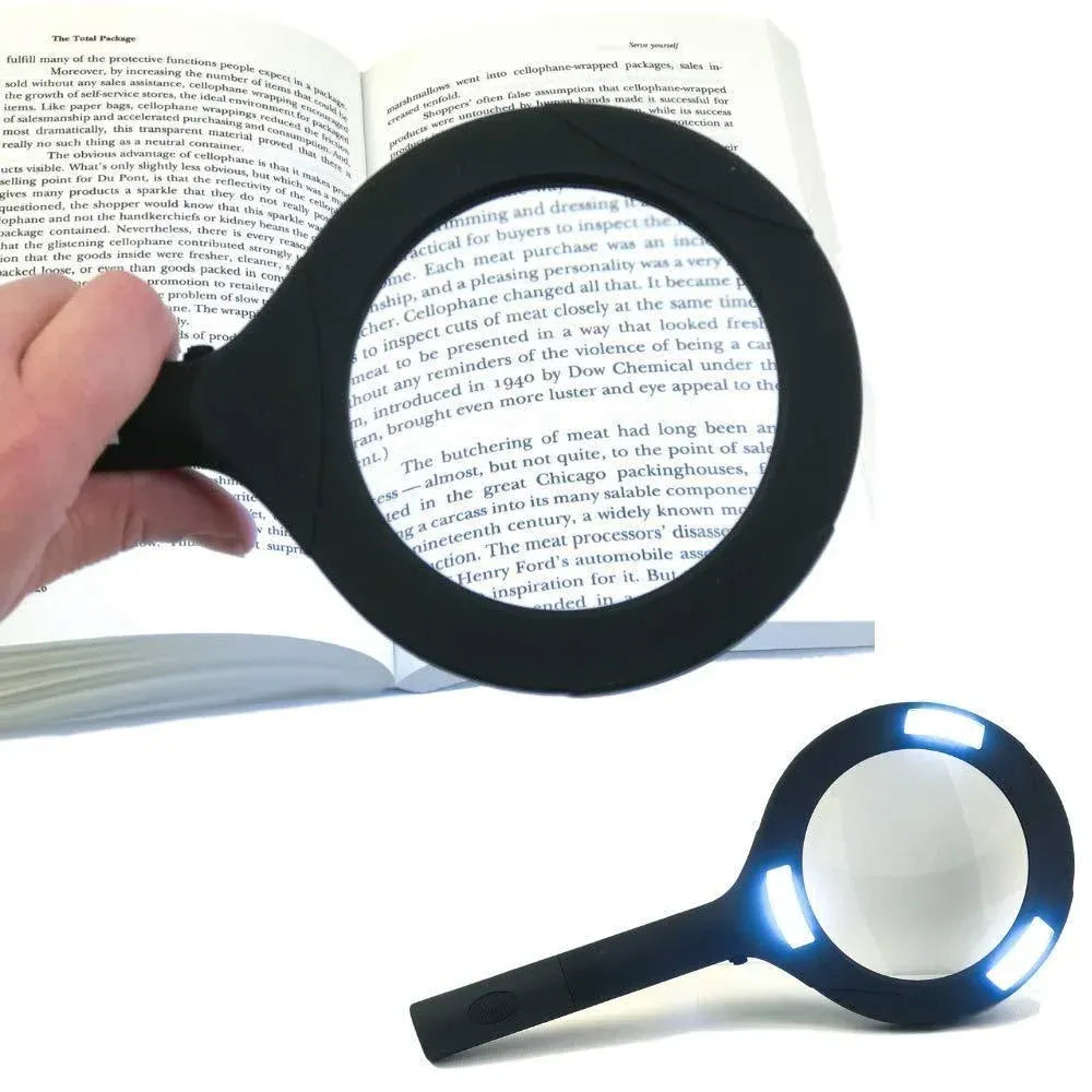 Led magnifying glass 3x - office