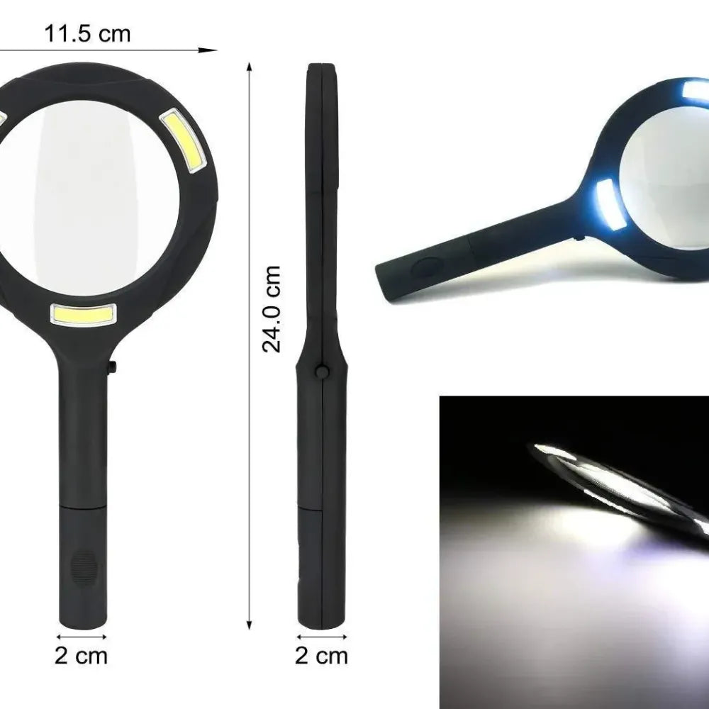 Led magnifying glass 3x - office