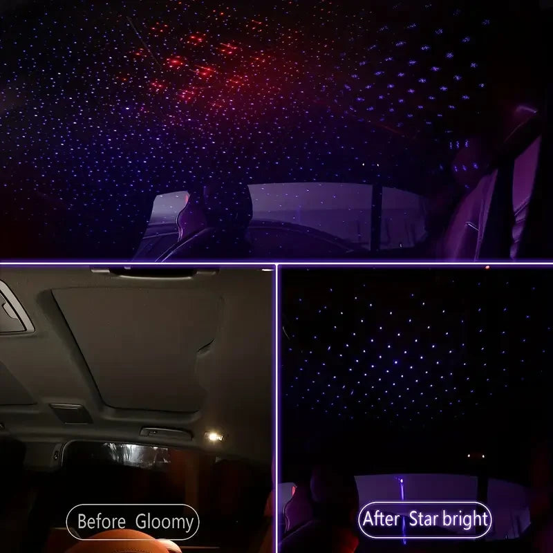 Usb star projector light