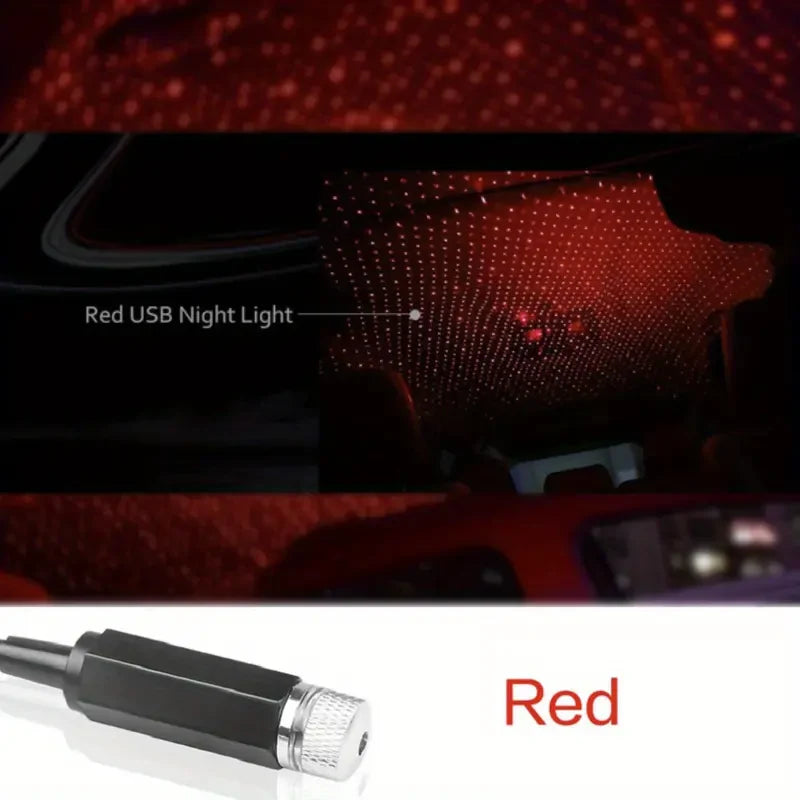 Usb star projector light