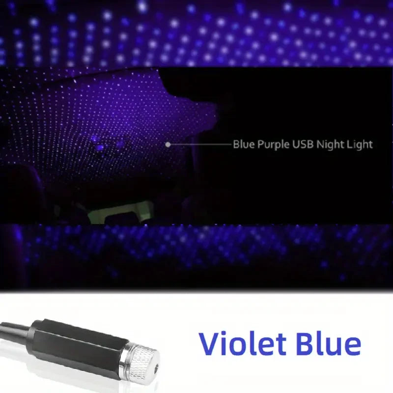 Usb star projector light