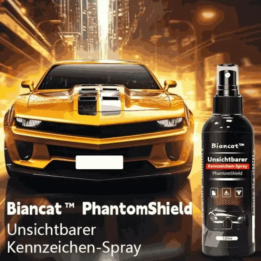 License plate privacy spray - car and bike accessories