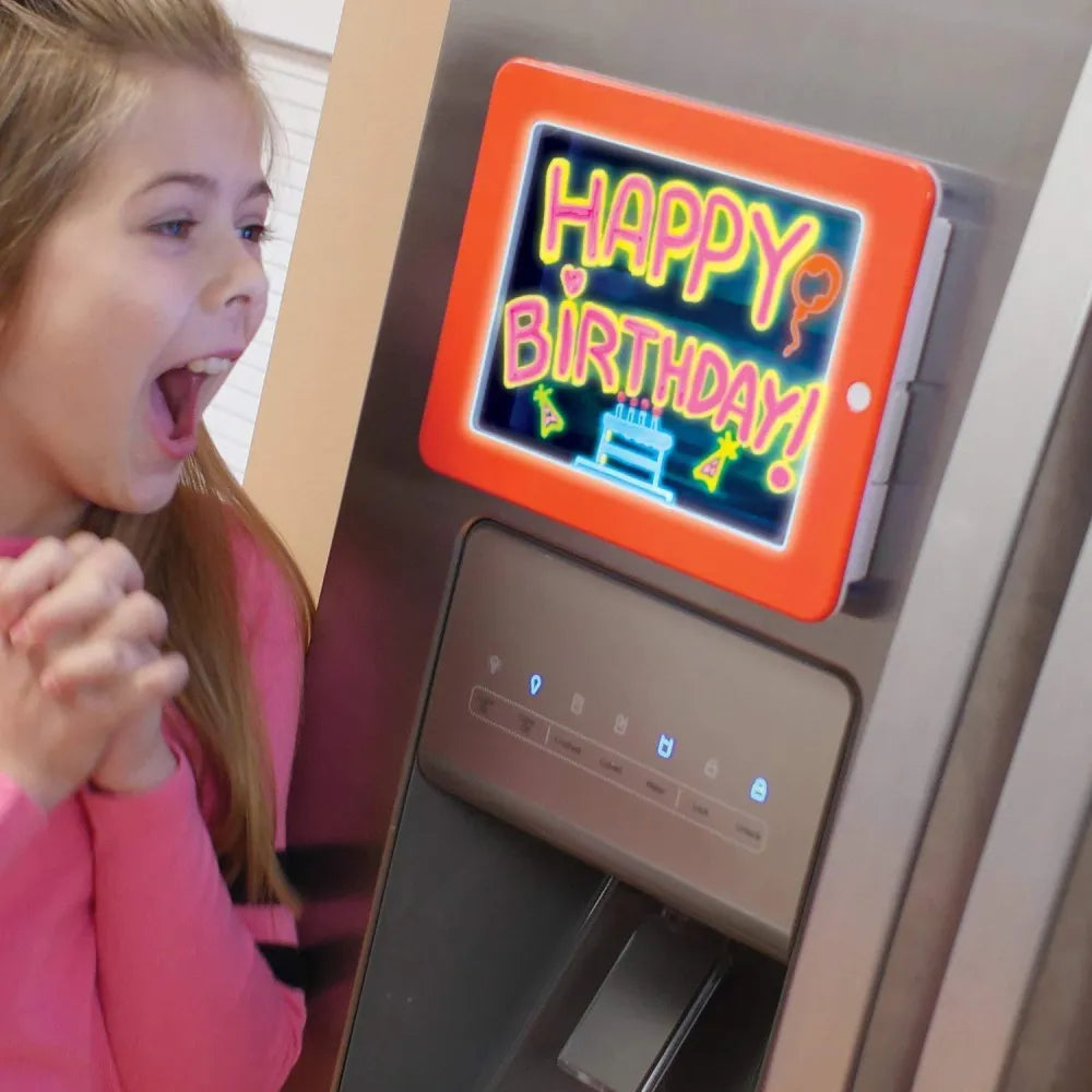 Light up led magic sketch pad