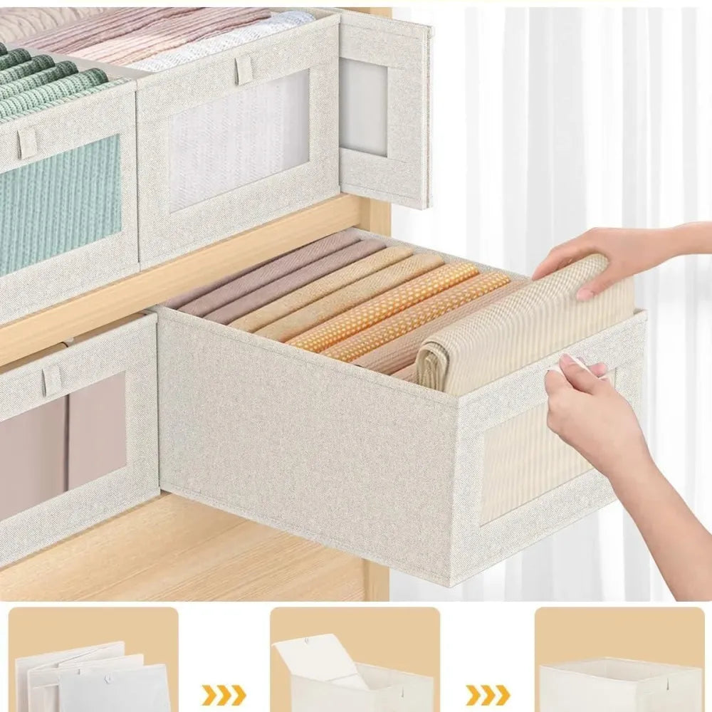 Linen storage box – pack of 2
