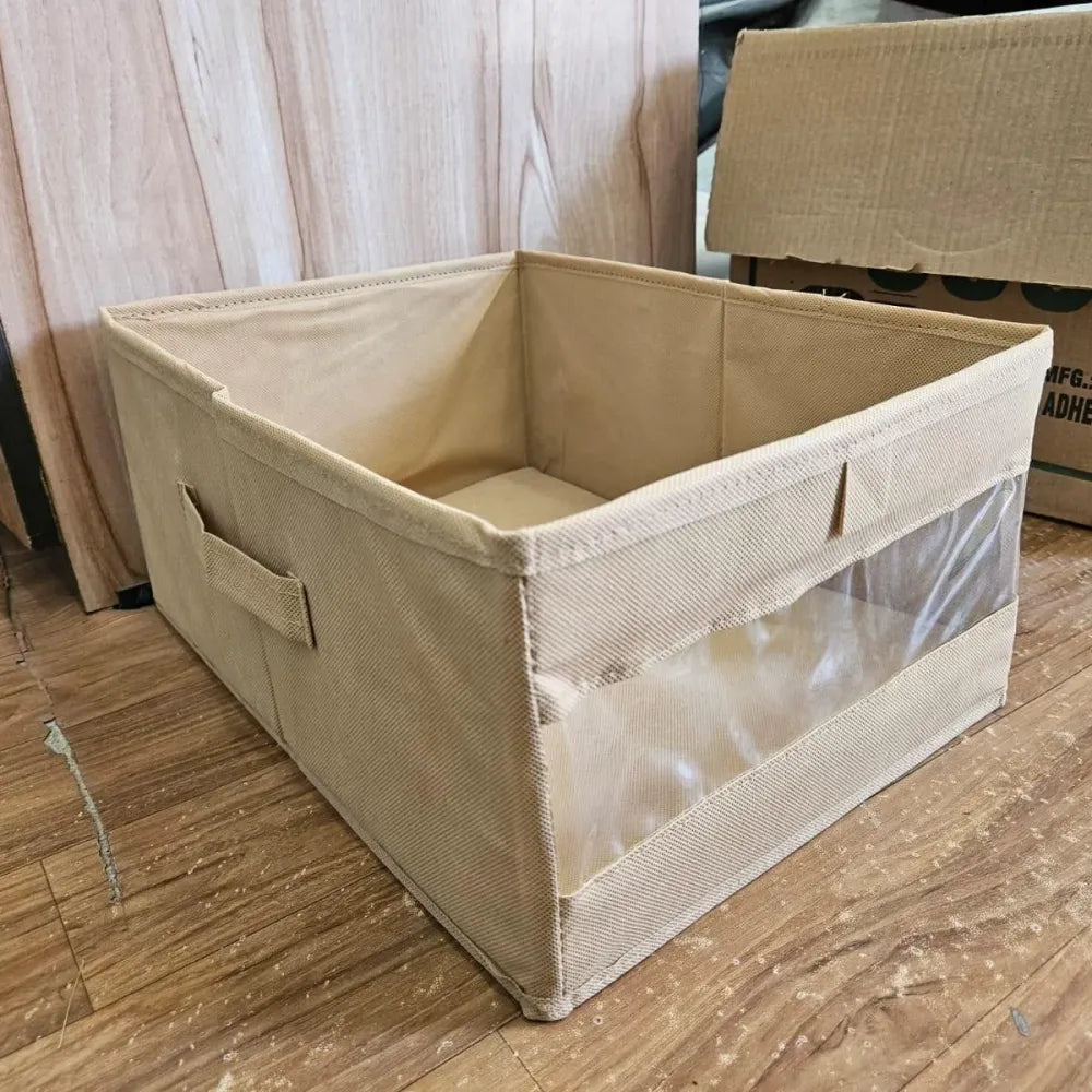 Linen storage box – pack of 2