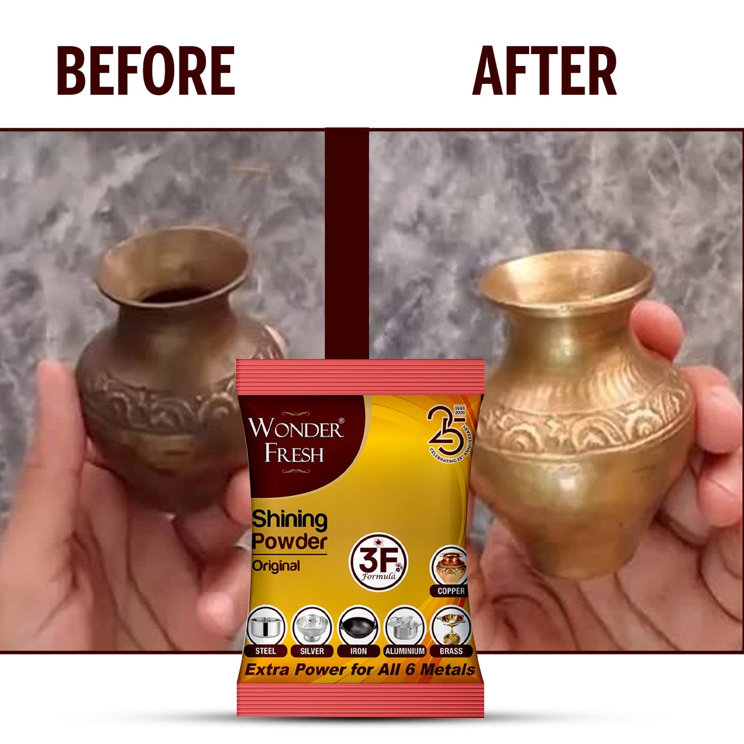 Shining Powder Metal Cleaner