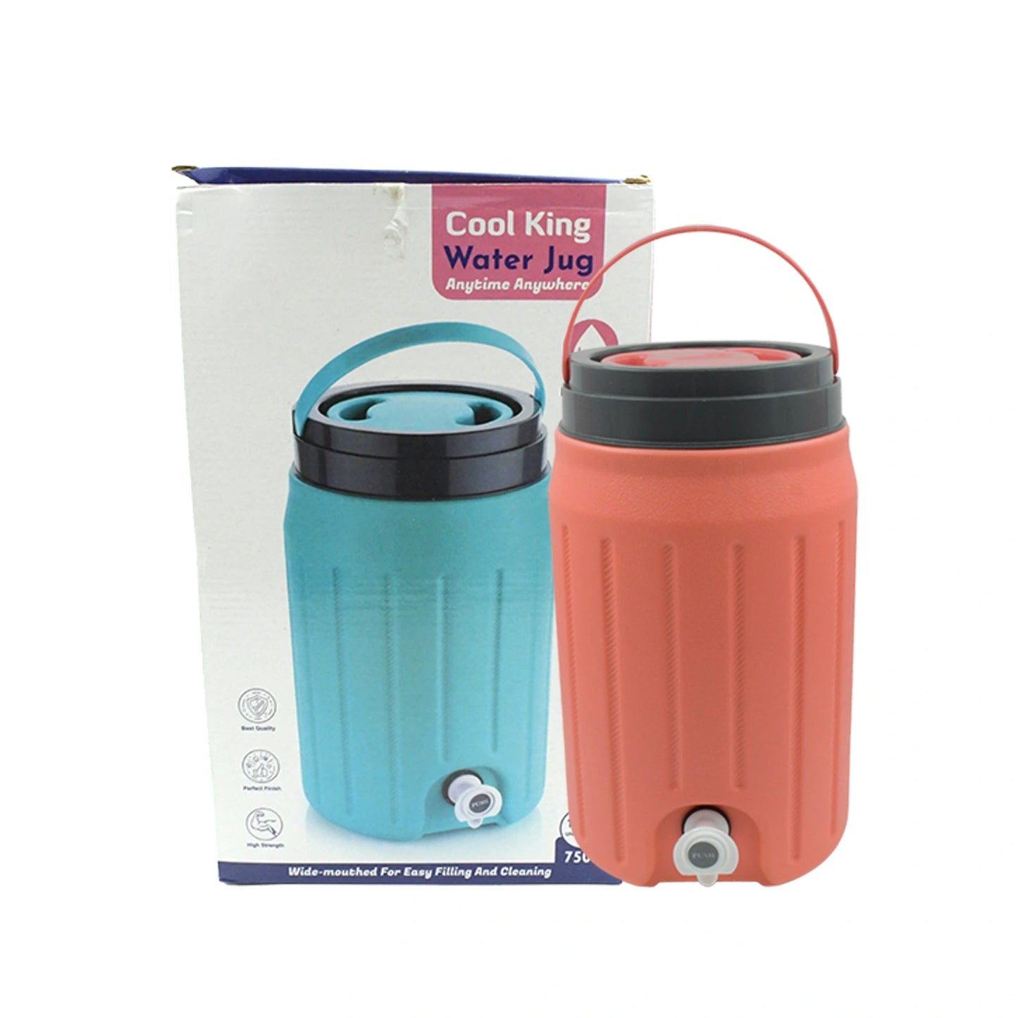 Insulated Plastic Water Rover Jug with Tap