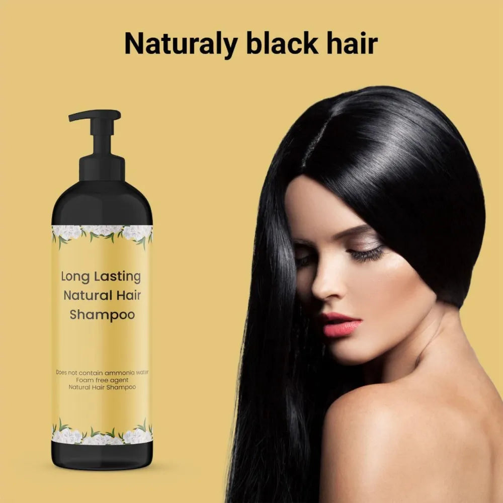 Long lasting natural hair dye shampoo 100ml (pack of 2)