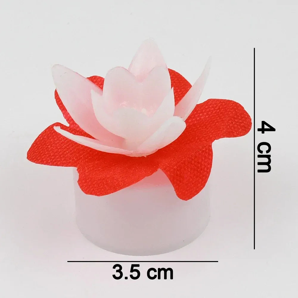 Lotus flower tealight candles - home improvement