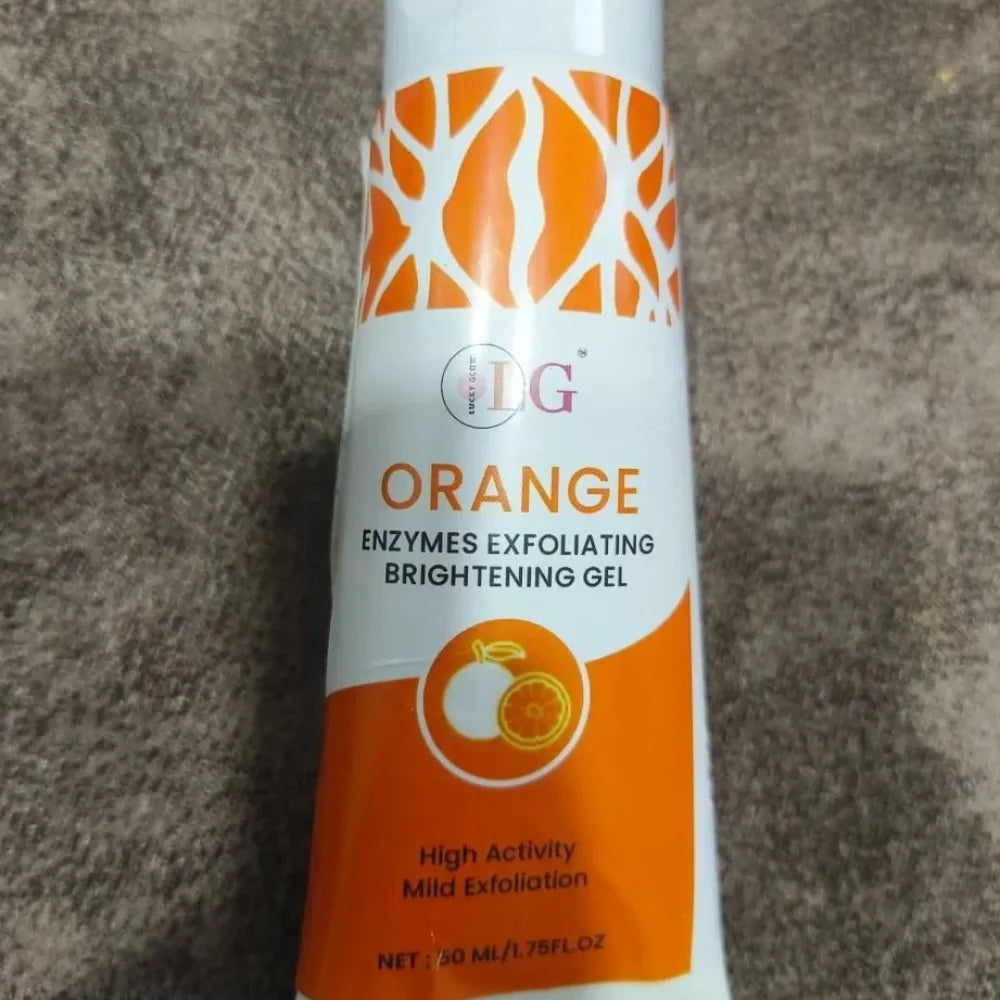 Lucky glow orange exfoliate gel