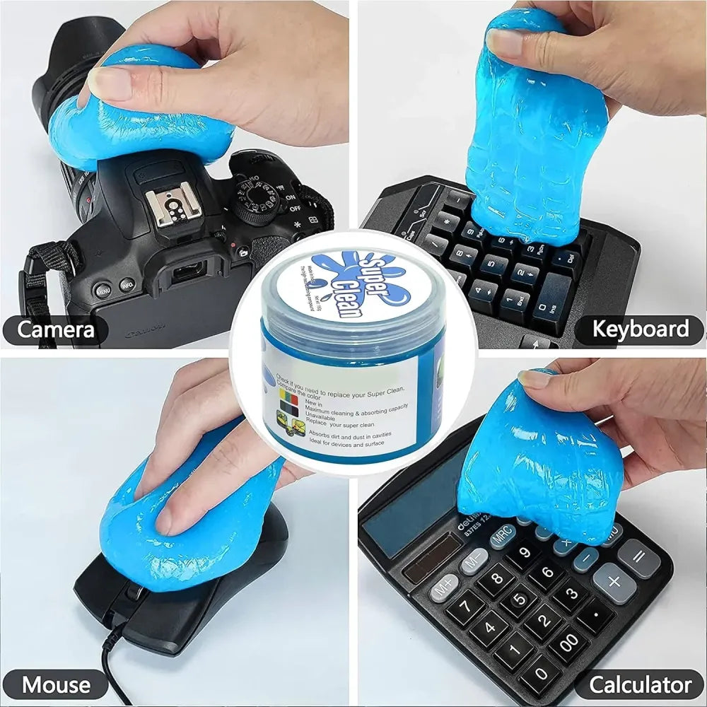 Magic dust cleaning gel - office