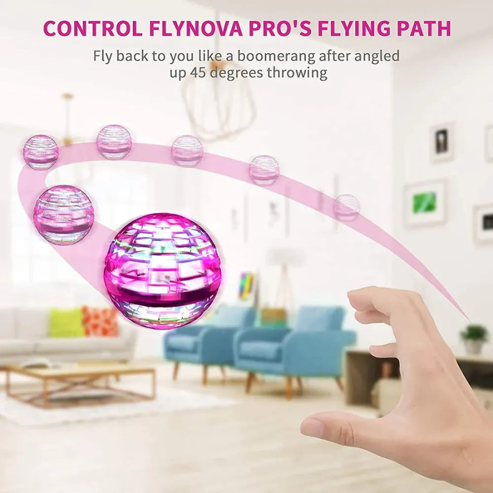 Magic led flying orb - toys