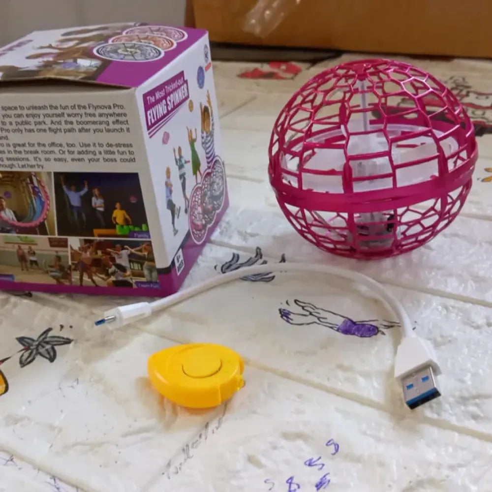 Magic led flying orb - toys