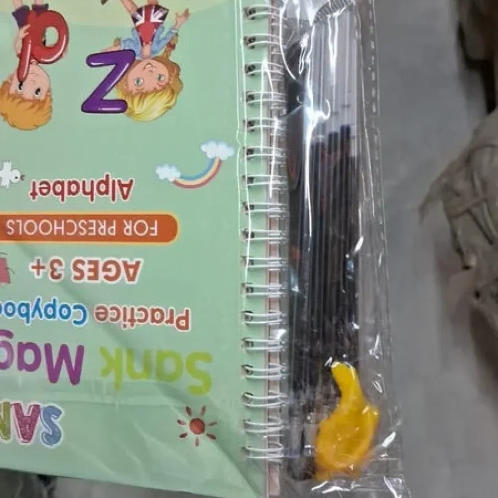 Magic reusable writing kit
