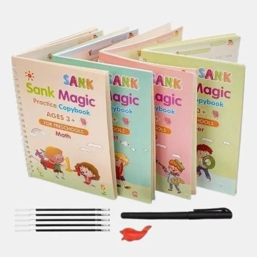 Magic reusable writing kit