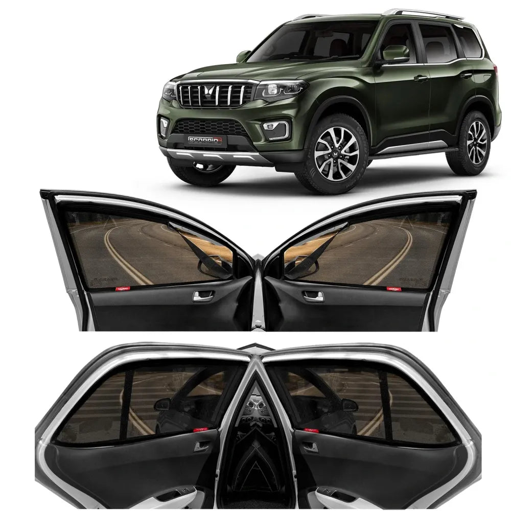 Magnetic car window curtains - automotive