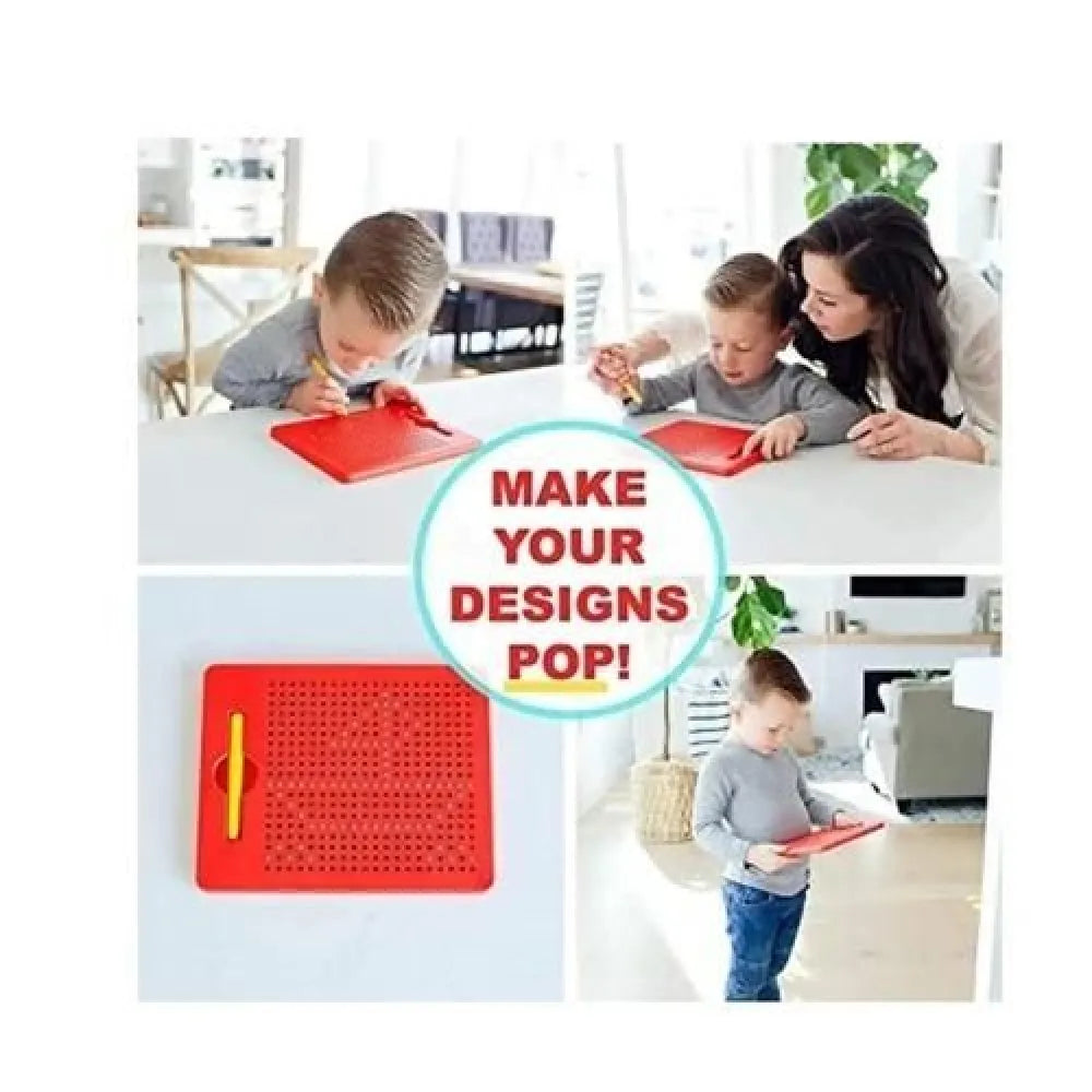 Magnetic drawing board for kids