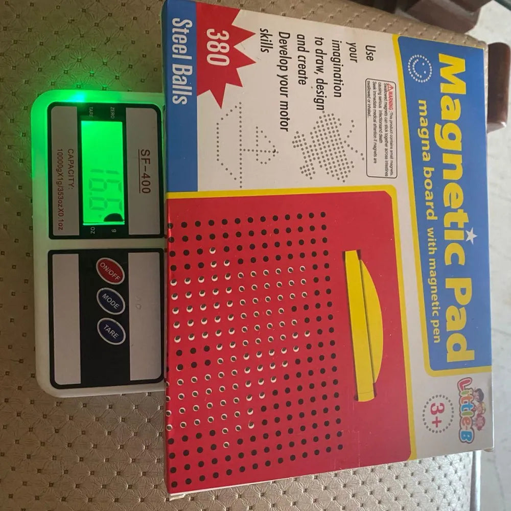 Magnetic drawing board for kids