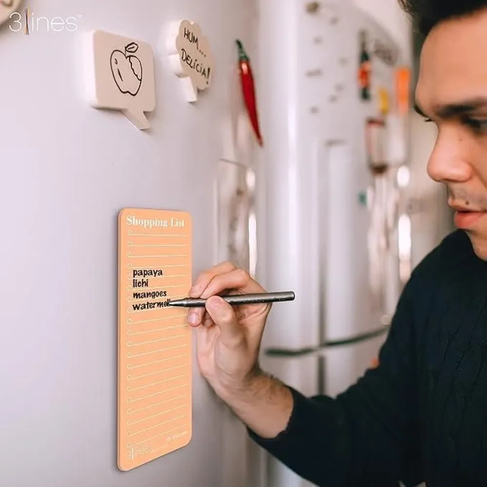 Magnetic grocery organizer