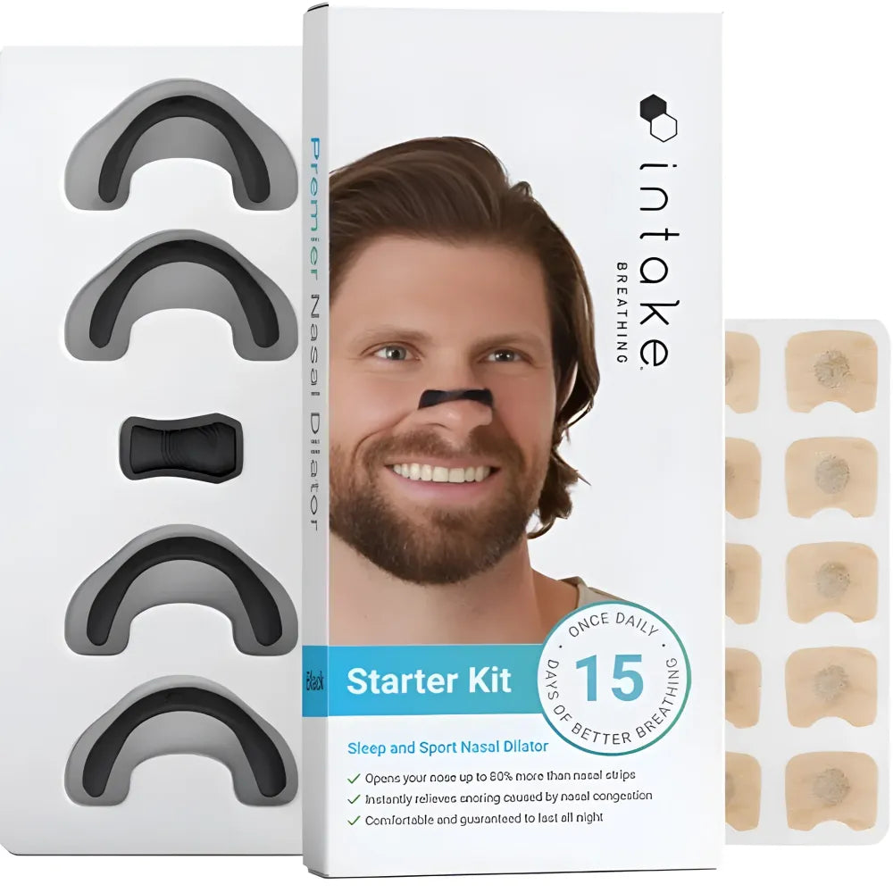 Magnetic nasal breathing strips