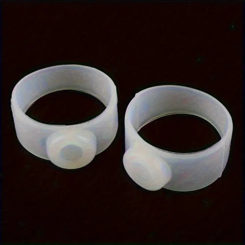 Magnetic slimming toe rings