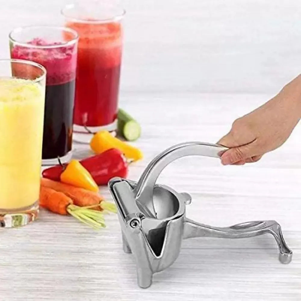 Manual fruit press aluminum squeezer/juicer