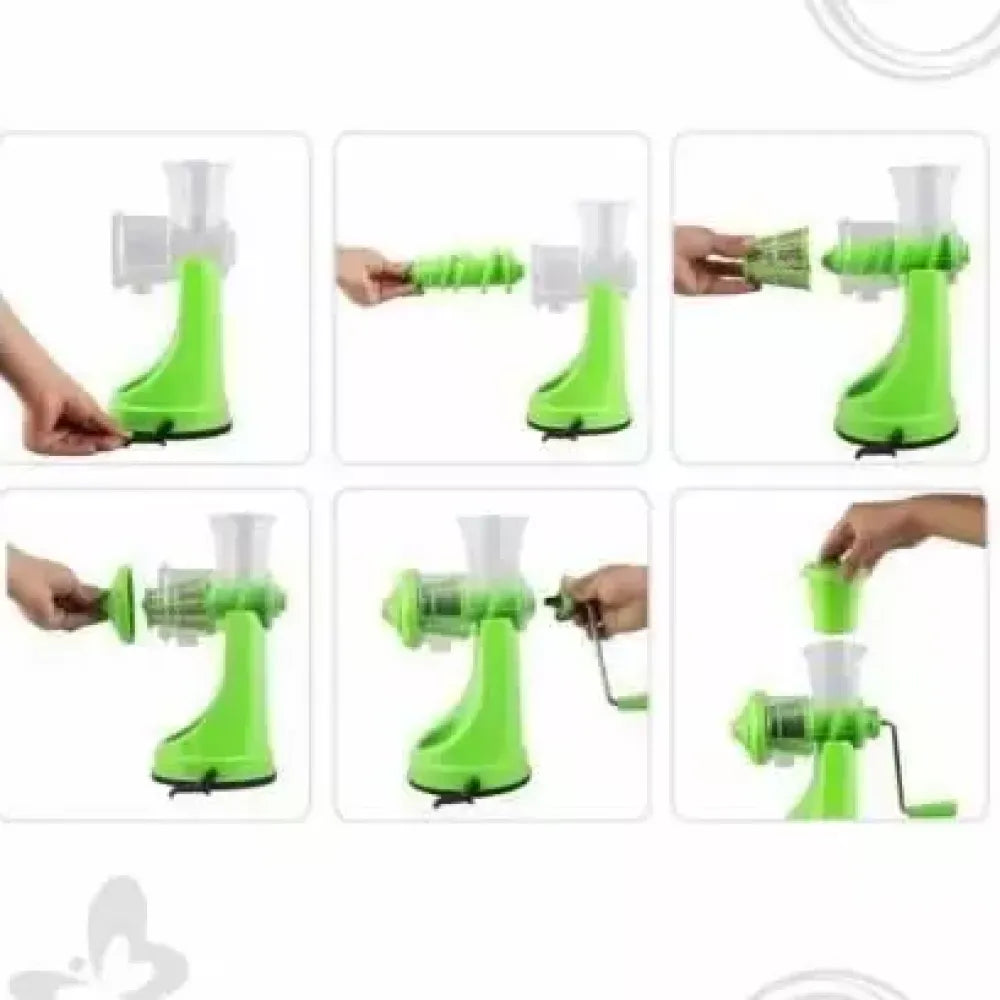Manual fruit & veg juicer - home essentials