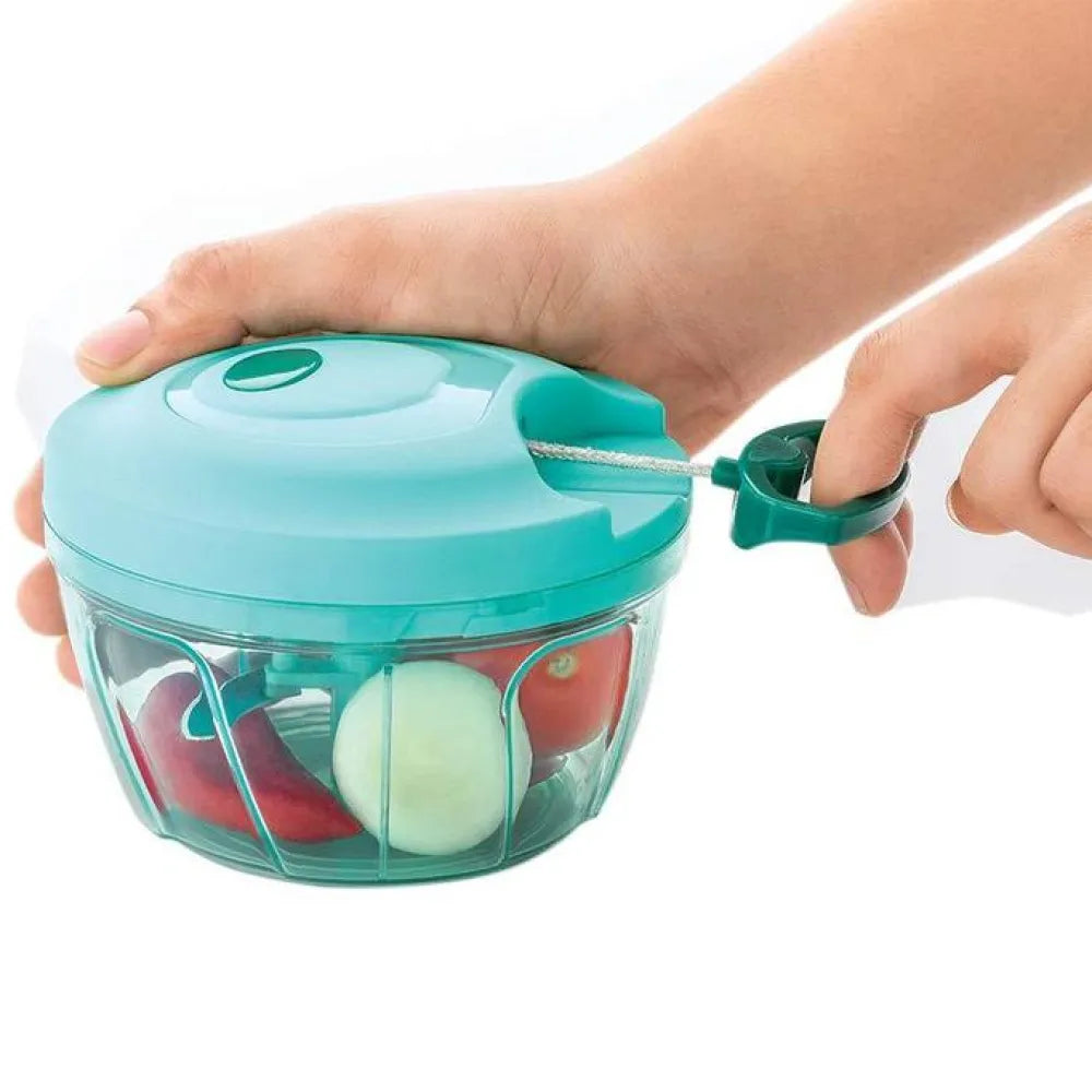Manual handheld vegetable chopper - home & kitchen