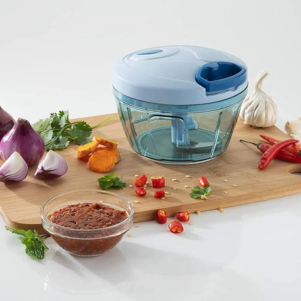 Manual handheld vegetable chopper - home & kitchen