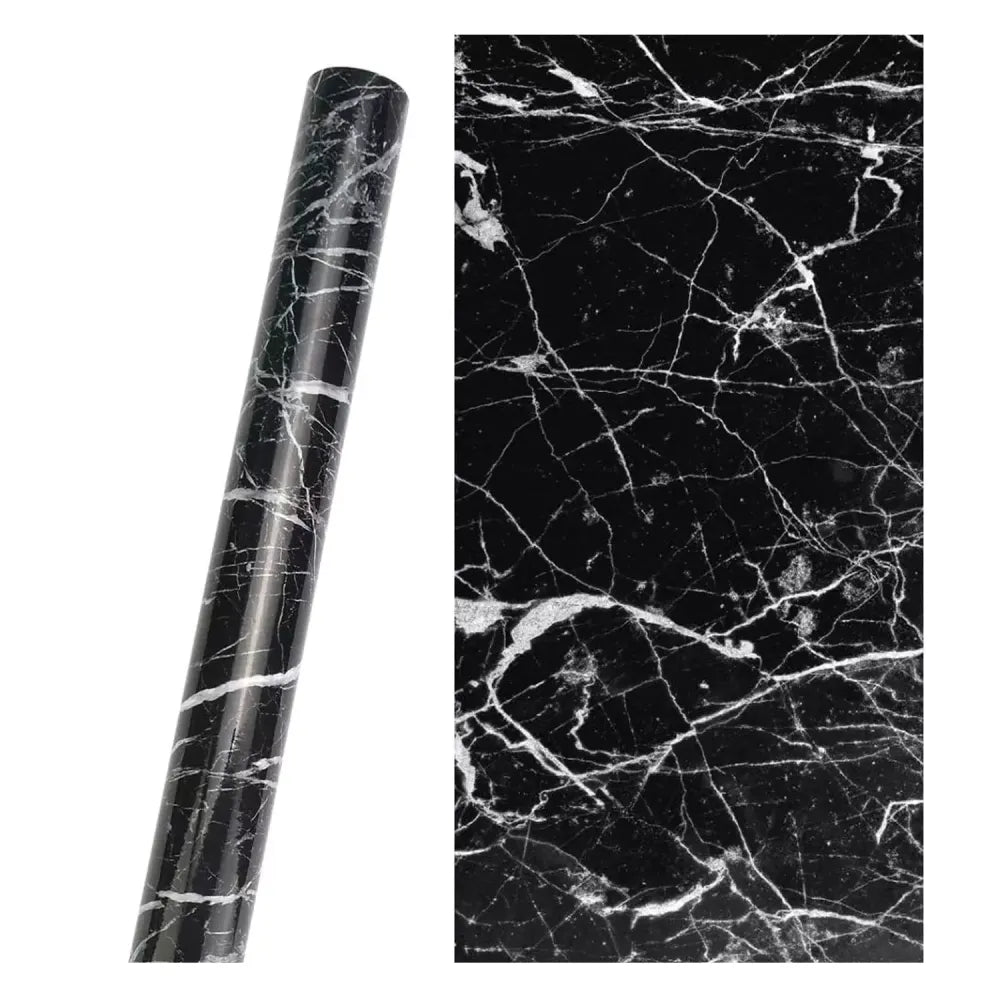 Marble adhesive kitchen wallpaper - home &