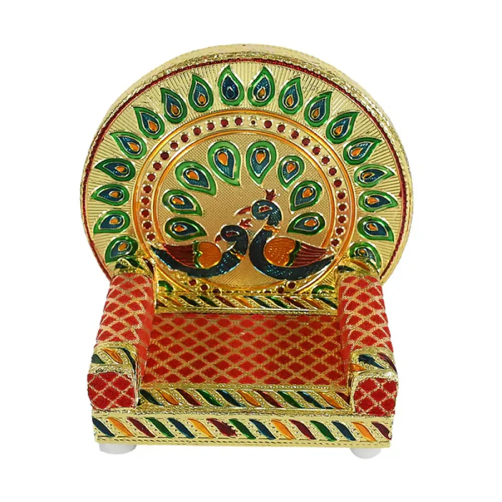 Meenakari pooja singhasan - home improvement