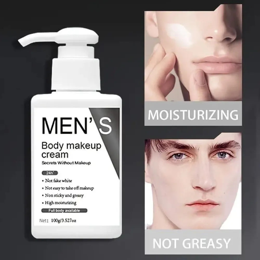 Men?s moisturizer concealer make up cream 100gm