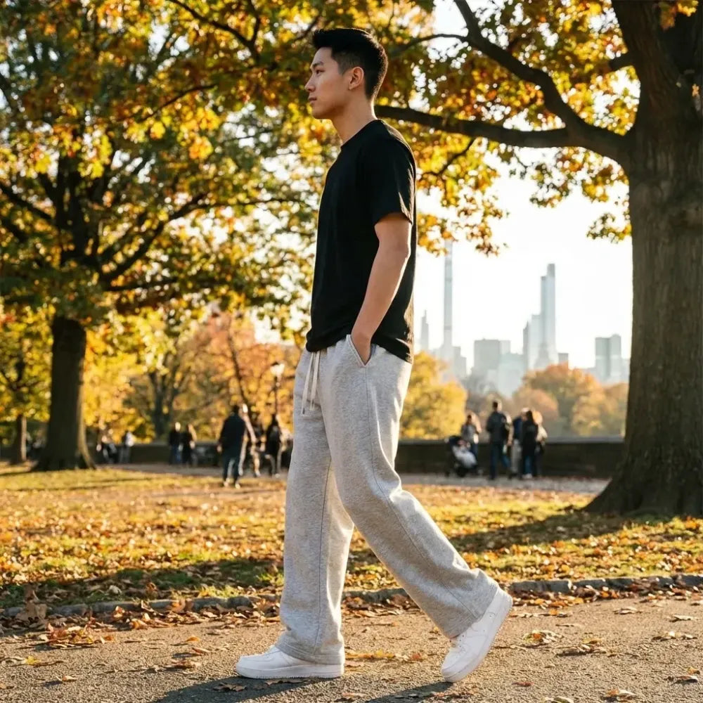 Men’s fleece track pants – pack of 2