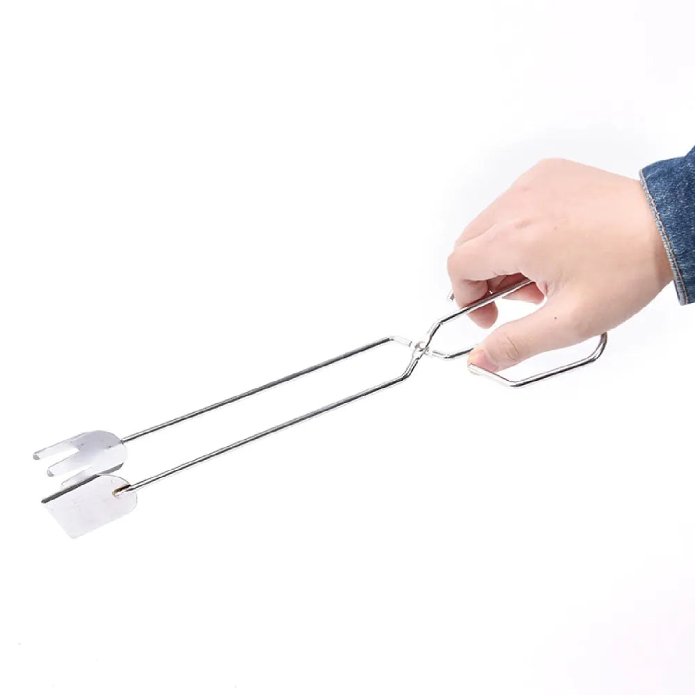 Metal bbq tongs clamp - home & kitchen