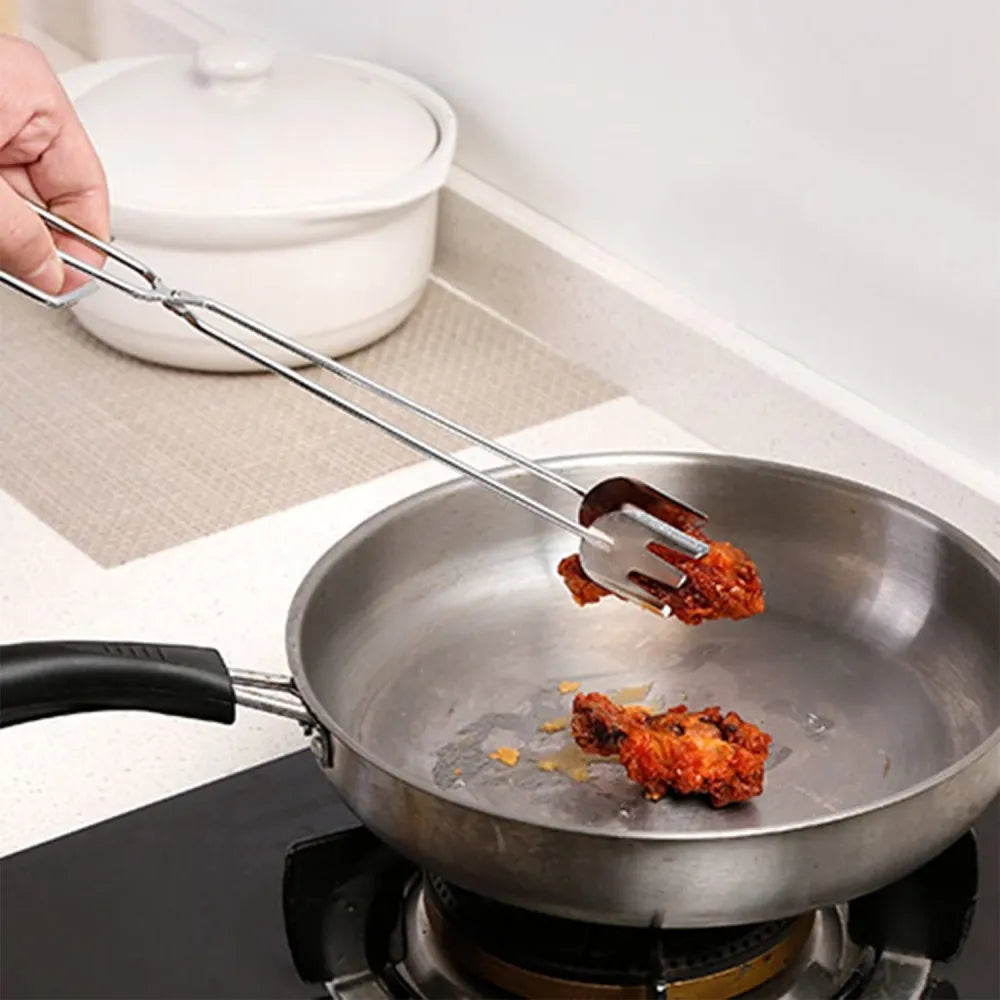 Metal bbq tongs clamp - home & kitchen