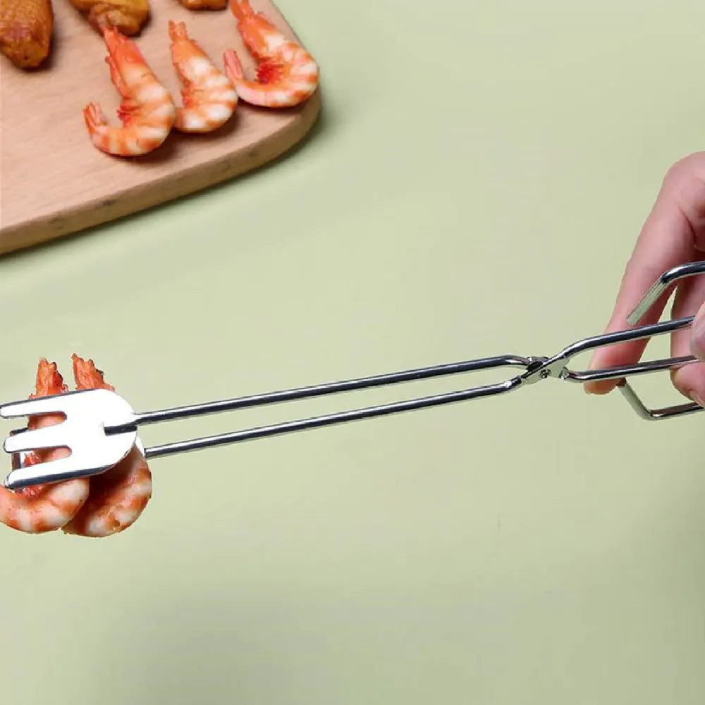 Metal bbq tongs clamp - home & kitchen