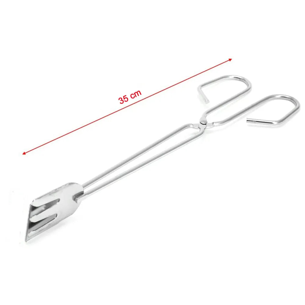 Metal bbq tongs clamp - home & kitchen