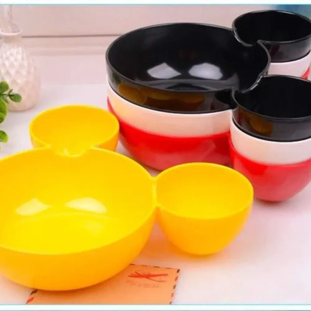 Mickey fun sectioned plate - kitchen tool