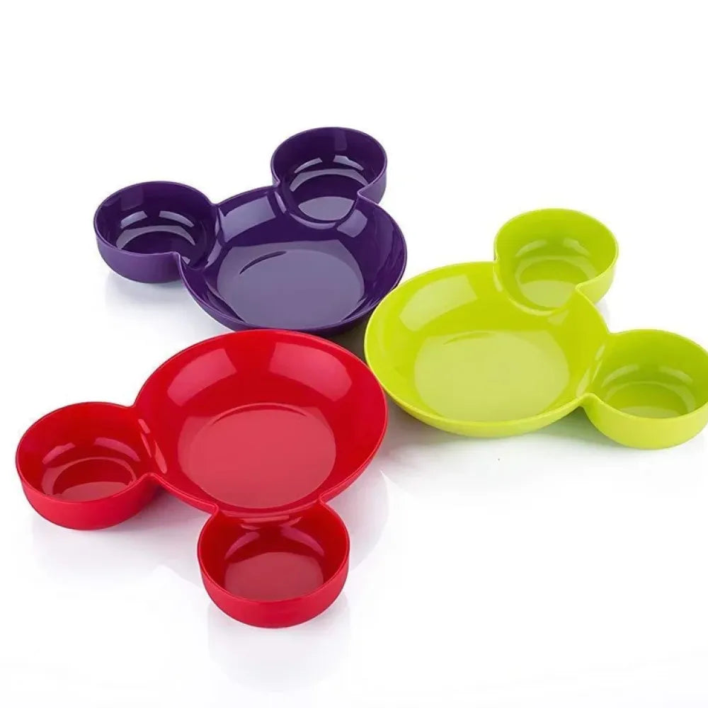 Mickey fun sectioned plate - kitchen tool