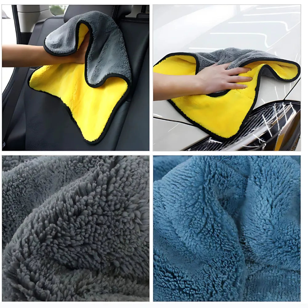 Microfibre cleaning cloth