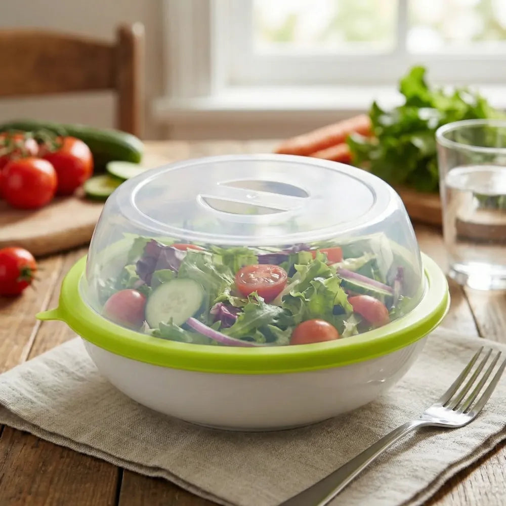 Microwave splatter cover with handle - home & kitchen