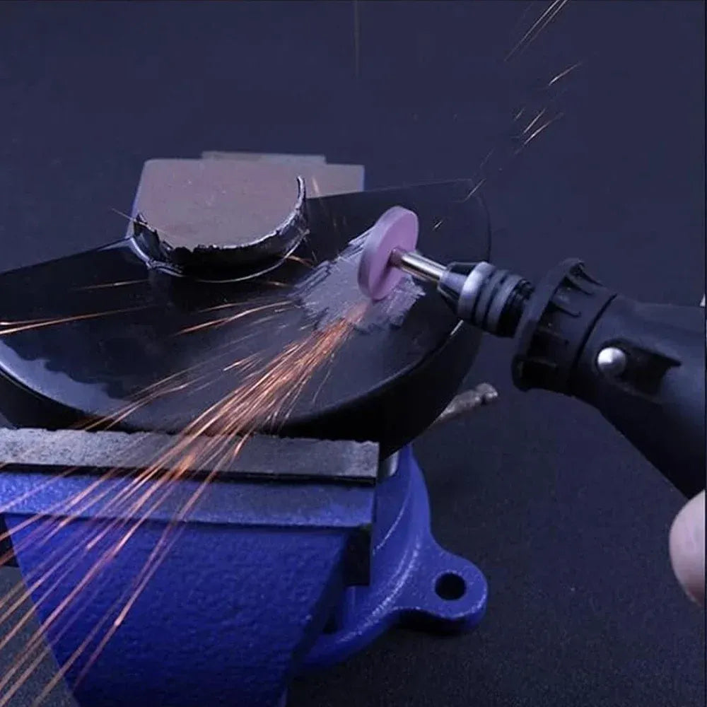 Mini abrasive wheel set - hardware