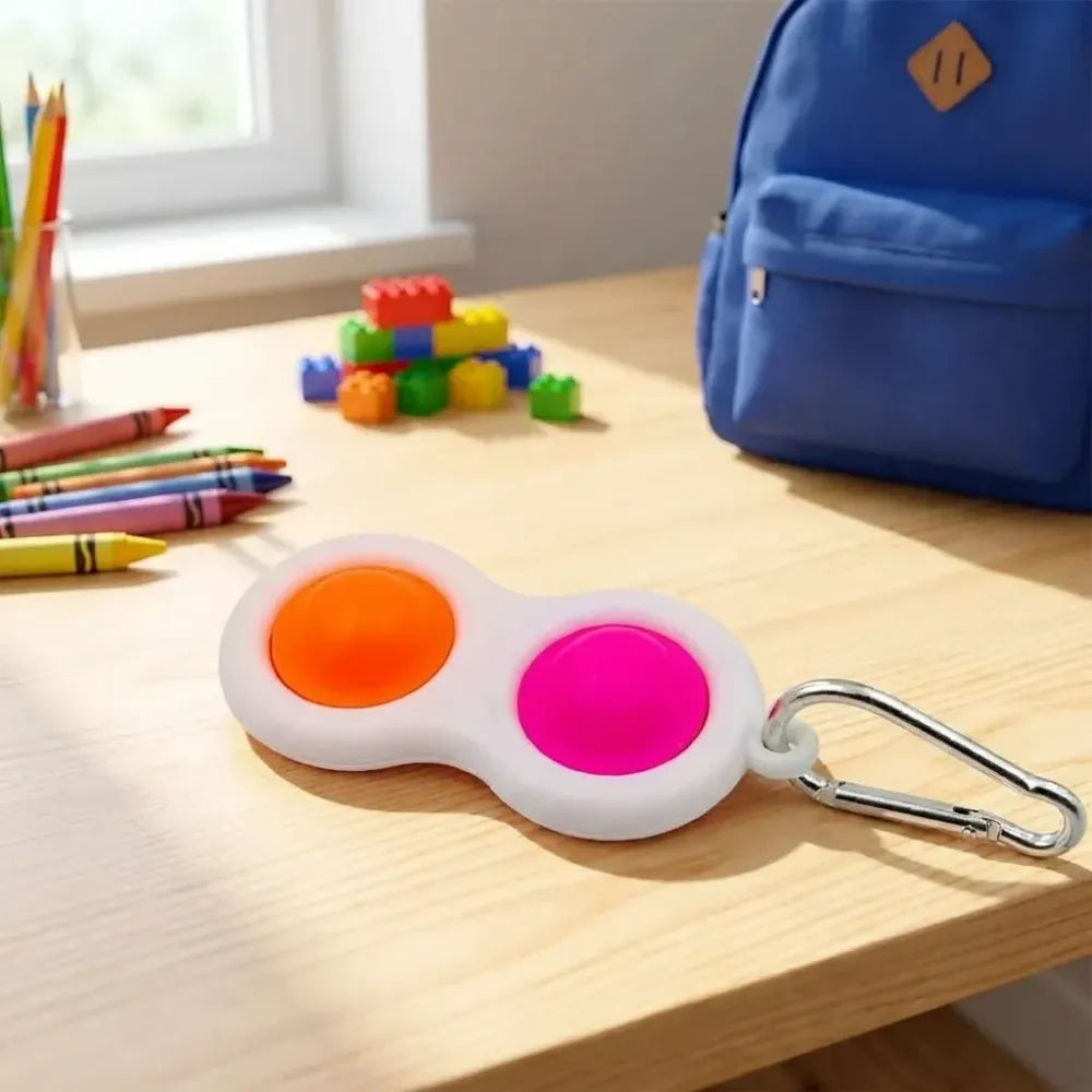 Mini keychain fidget toy - automotive