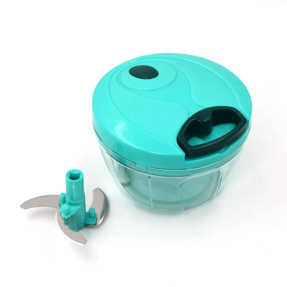 Mini plastic vegetable chopper - home & kitchen