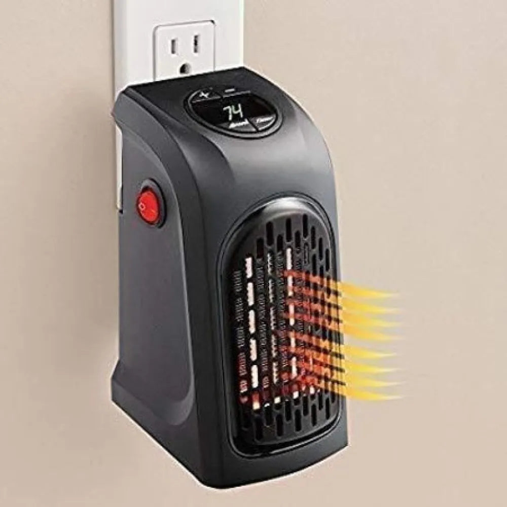 Mini wall plug-in heater - electronics